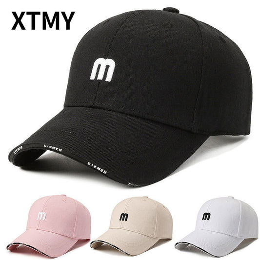 Gorra de pico de pato minimalista y versátil para todas las estaciones 