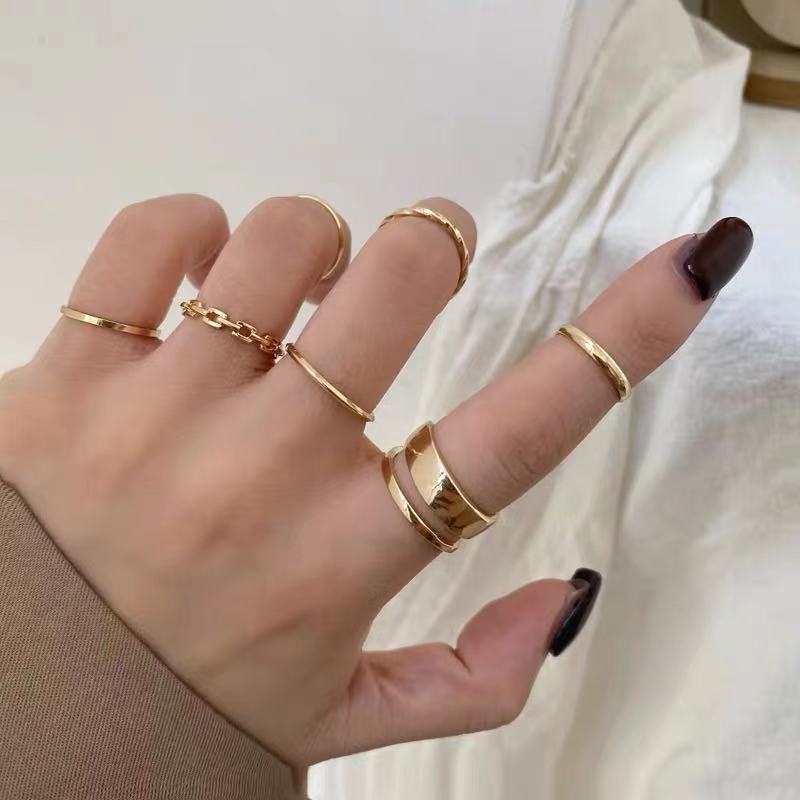 Fashion Personality Ring Female ins