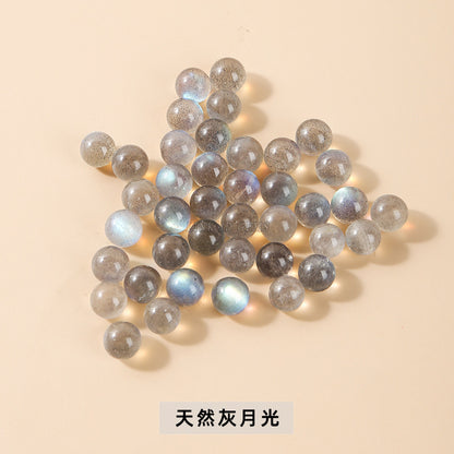 Non-porous crystal loose beads DIY