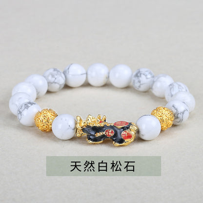 Temperature-changing color Pixiu bracelet