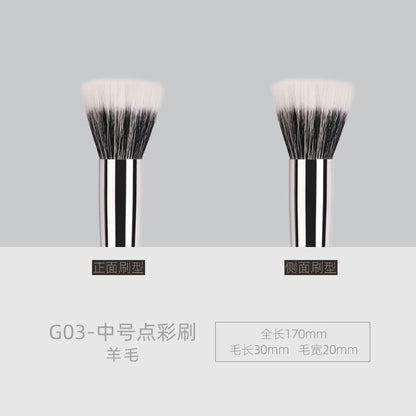 Ebony Wood G03 Blush Brush (Goat Hair)