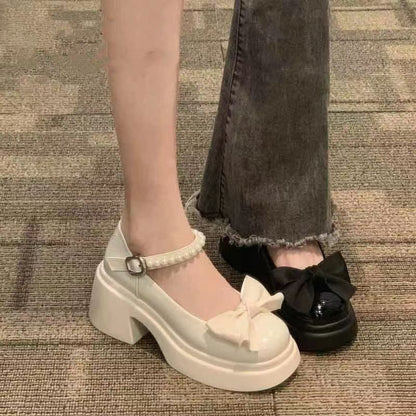 Bow platform flatform heels