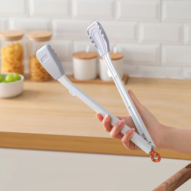 Silicone Food Tongs, Heat-Resistant