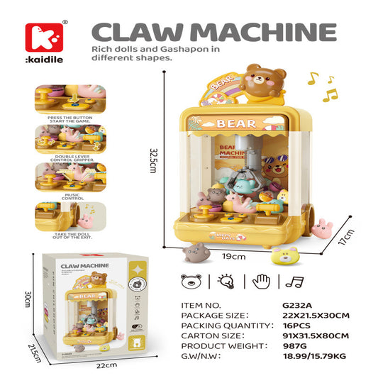 Large Claw Machine Toy Plush Doll Capsule Machine