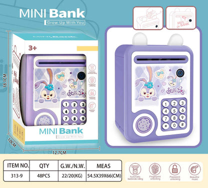 Fingerprint Money Bank, Password Safe for Boys and Girls