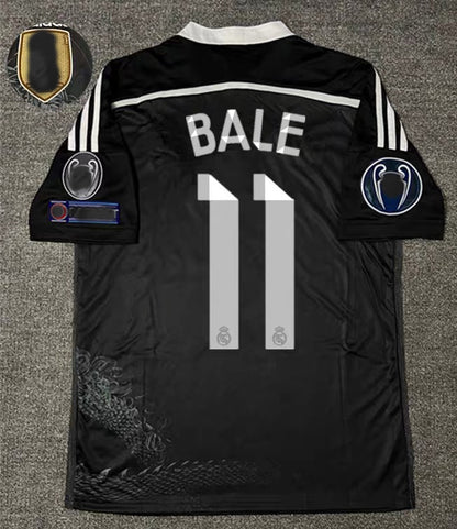 14-15 La Liga Real Madrid Retro Black Away Jersey