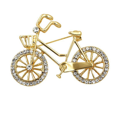 Bicycle Brooch Alloy Pin