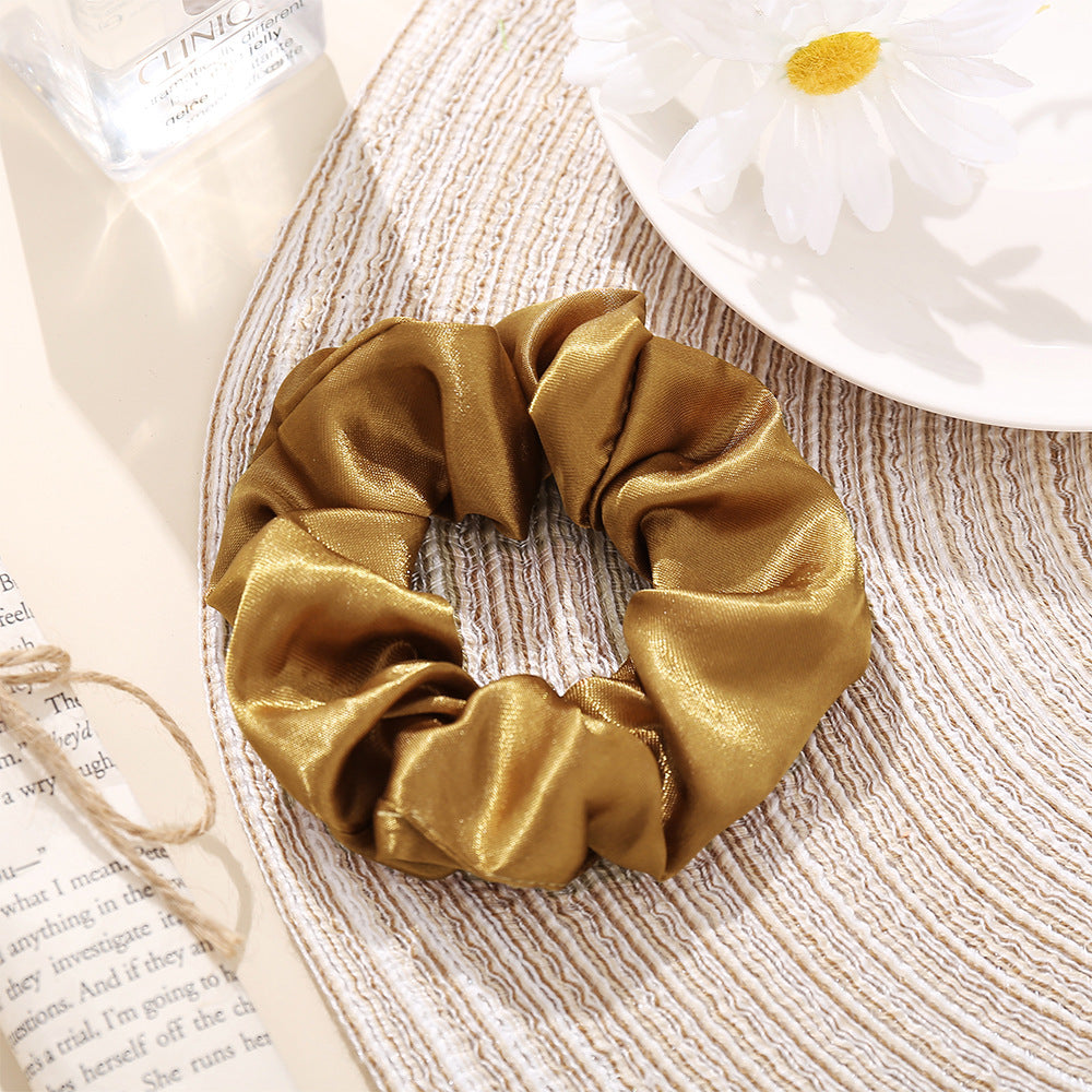 Women's large hair band solid color hair accessories