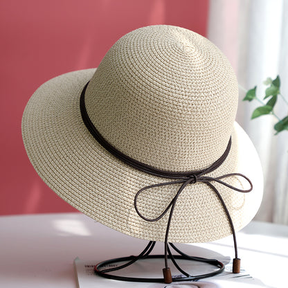 Beach Sun Hat Women's UV Versatile Wide Brim Foldable