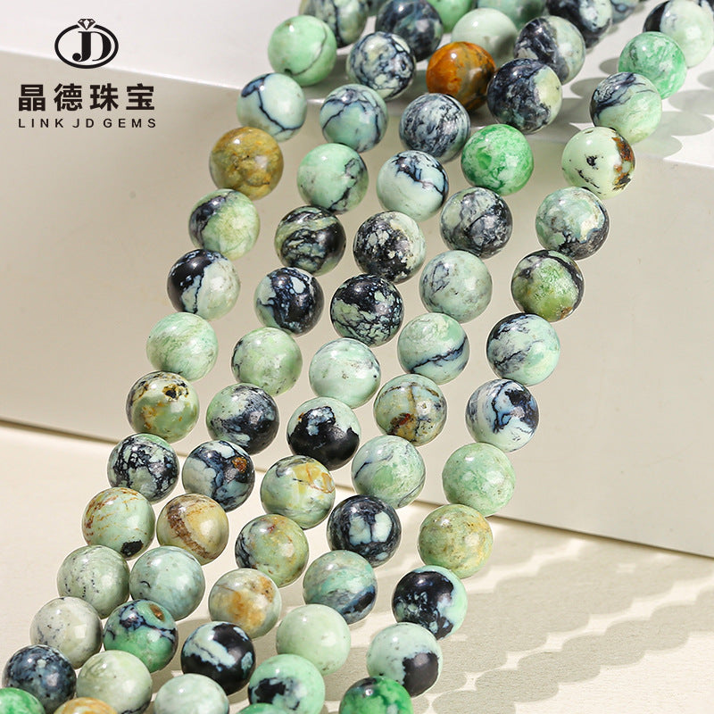 Natural stone phosphorus aluminum ore loose beads