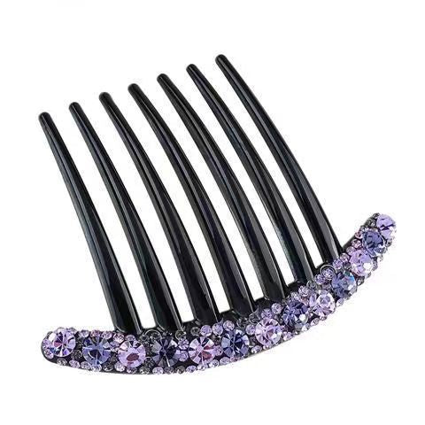 Disc hair plug comb hair accessories