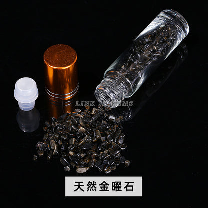 10Ml ball bottle natural crystal gravel essential oil bottle