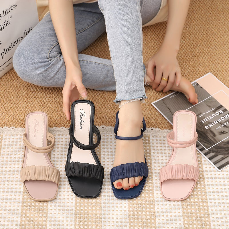 Wedge heel sandals women