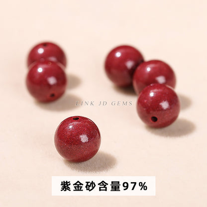 Emperor cinnabar loose beads