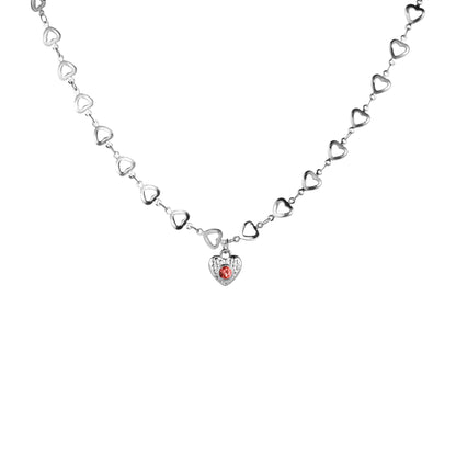 Heart Diamond Necklace