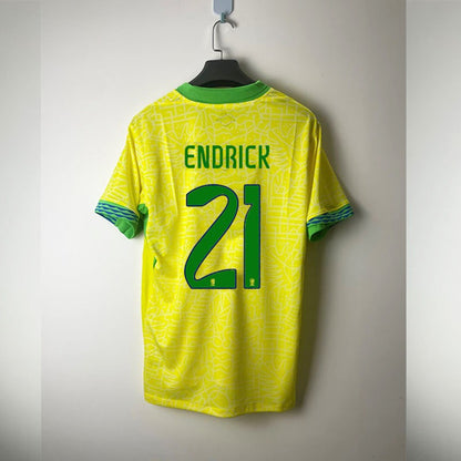 24 Brazil Home Away 10 Neymar 7 Vin¨ªcius Fan Jersey