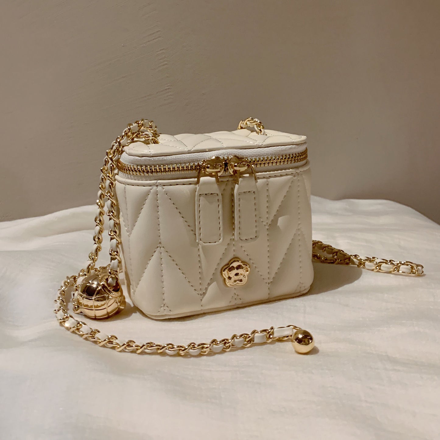 Mini Chanel Style Chain Shoulder Crossbody Bag