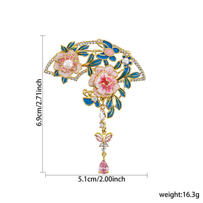 New zircon brooch fashion