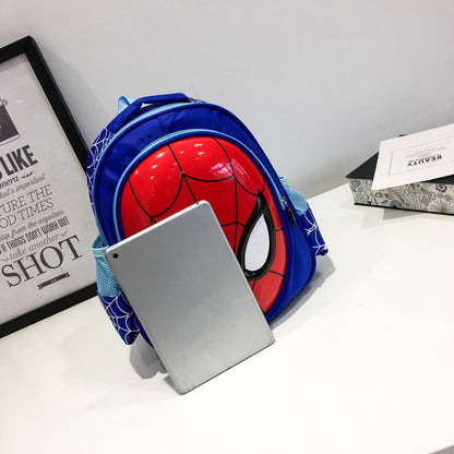 Spiderman children's cartoon schoolbag