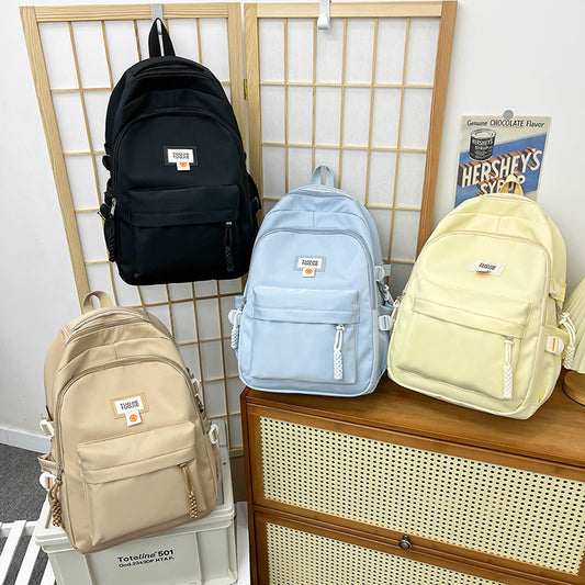 Large capacity backpack for high school and college students