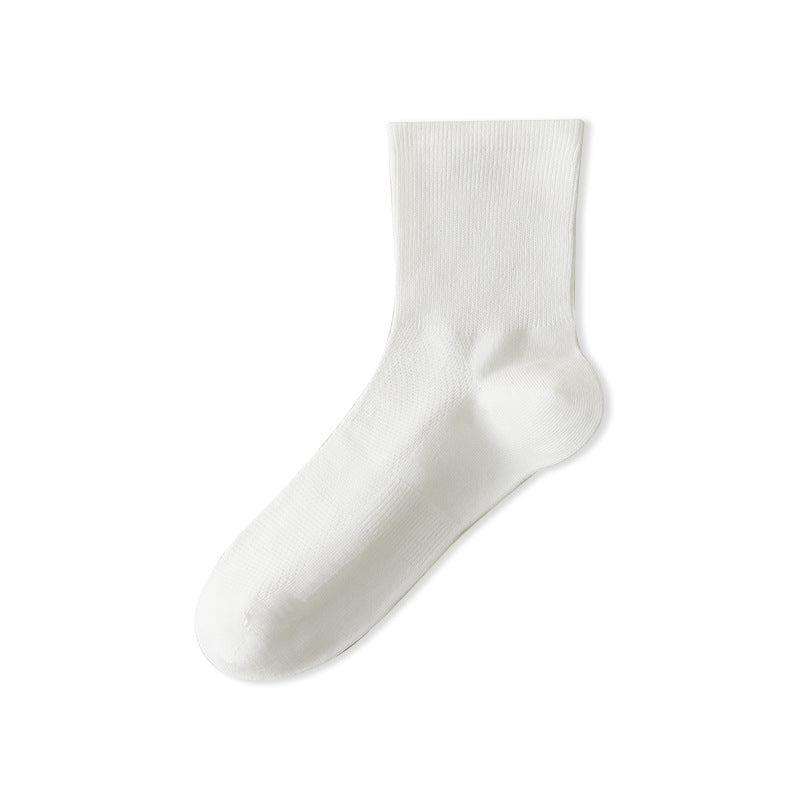 Cotton Anti-Odor Loose Top Men's Aromatherapy Mid-Calf Socks