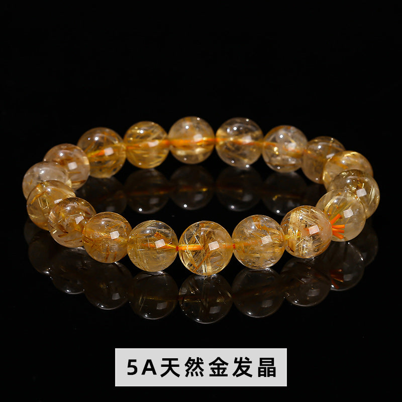 Natural crystal bracelet