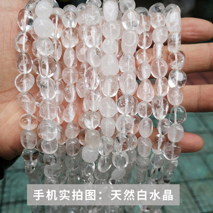 Crystal gravel conformal loose beads