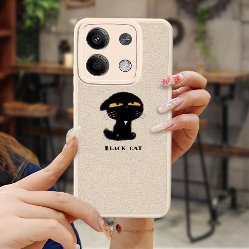 Redmi Note 13 Silicone Cute Case Cooling Personalized Raised Lens Protector Youth