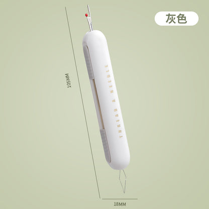 Double-Head Needle Threader Tool