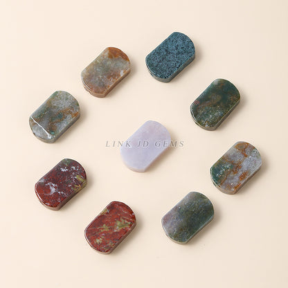 Natural Indian agate no matter card