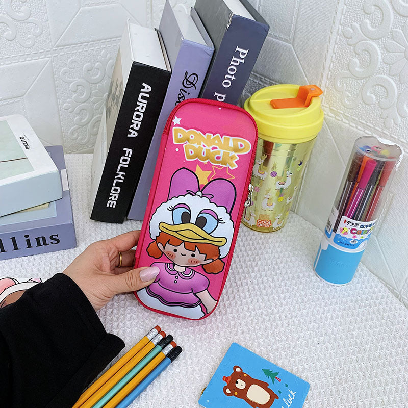 Primary school students multifunctional pencil case