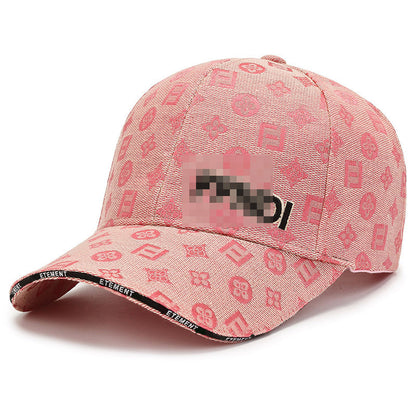 Embroidered Letter Structured Sun Protection Baseball Cap