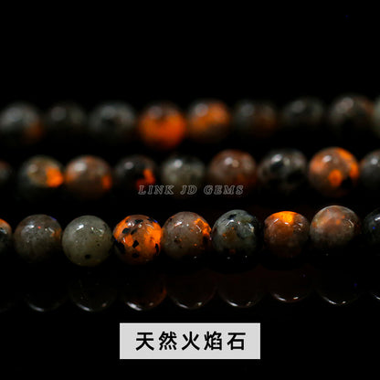 4Mm natural stone crystal agate small beads round beads