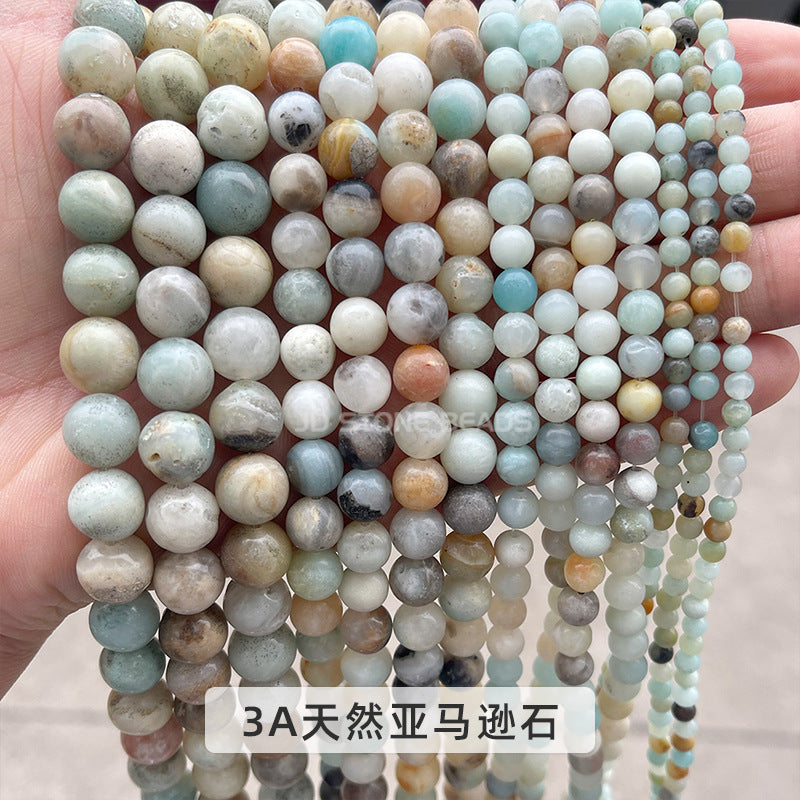 Natural stone loose beads mixed stone work in progress wholesale