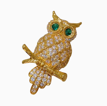 Owl Aesthetic Brooch