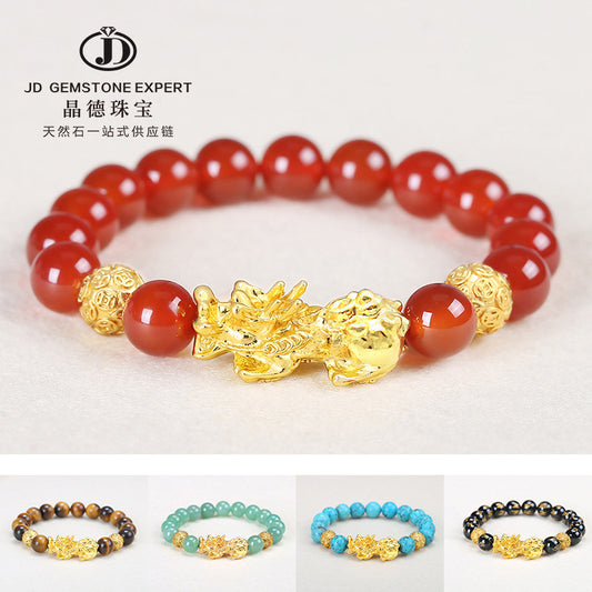 Agate Pixiu bracelet