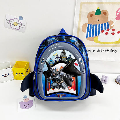 Multicolor hard shell school bag