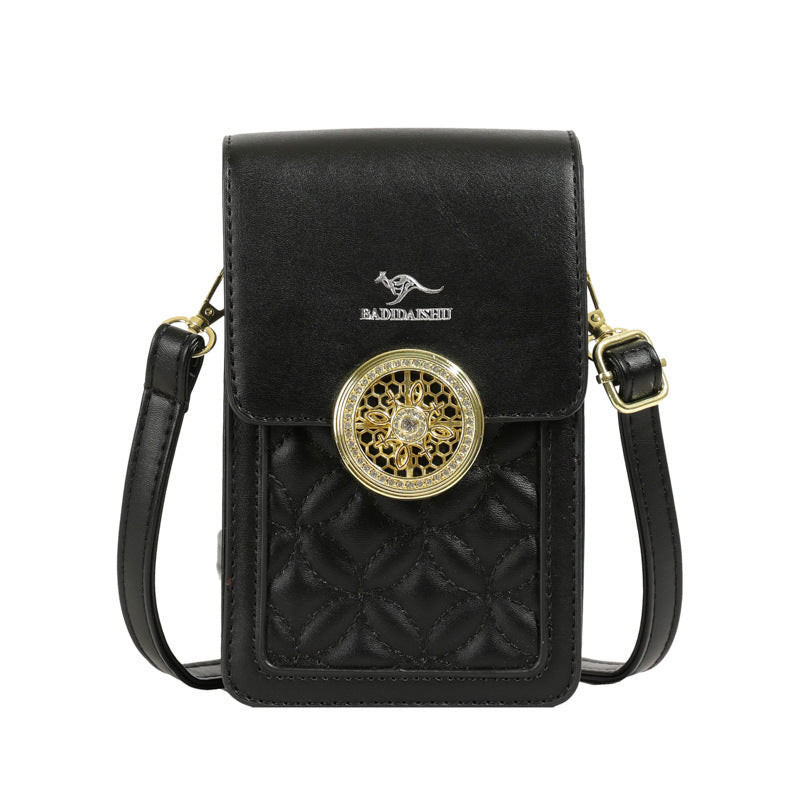 Versatile mobile phone bag shoulder small square bag