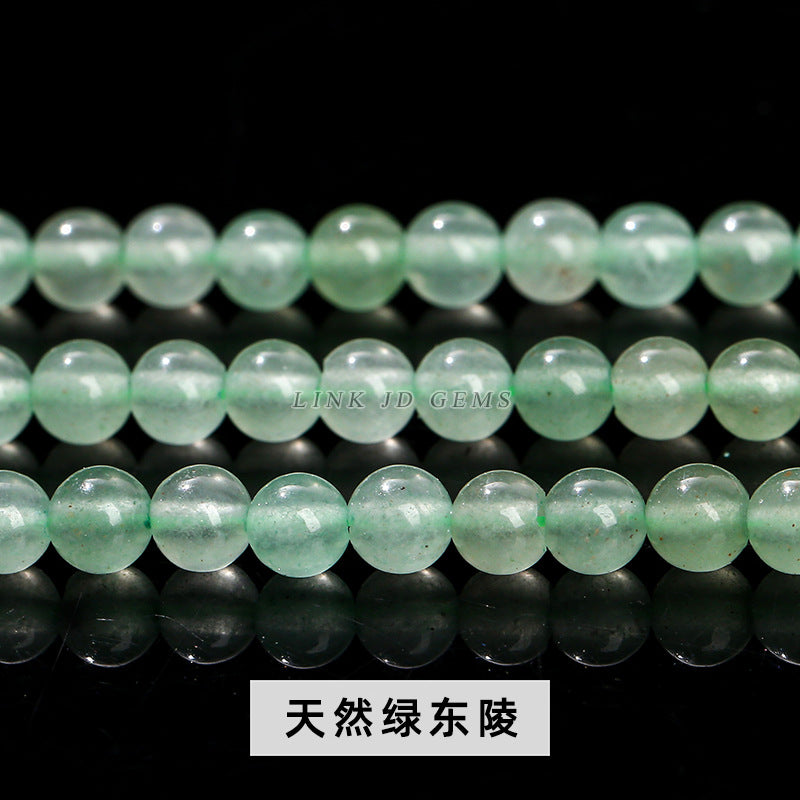 4Mm natural stone crystal agate small beads round beads