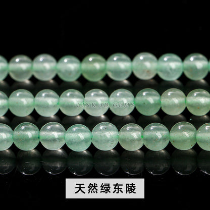 4Mm natural stone crystal agate small beads round beads