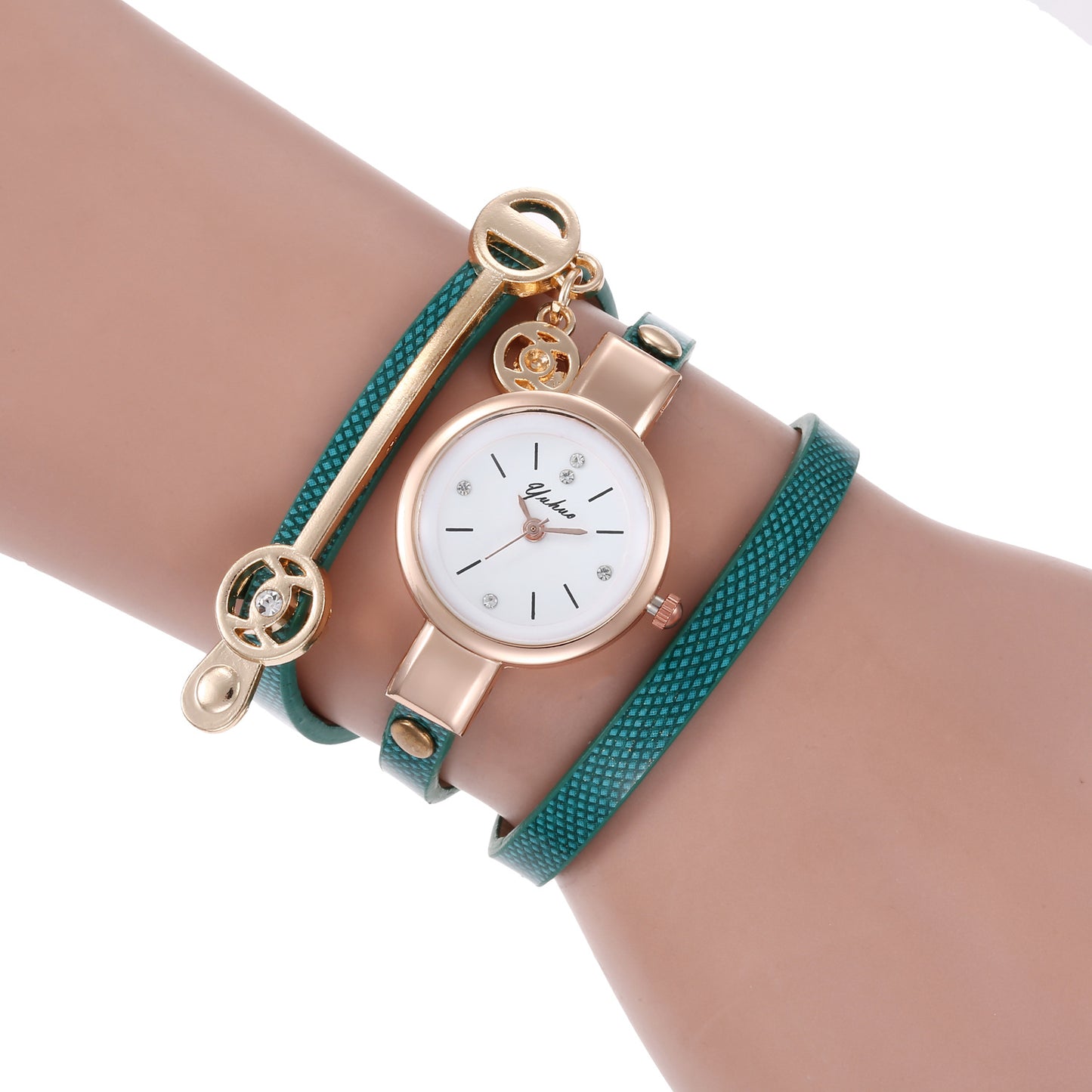 Casual Woven Quartz Women's Watch