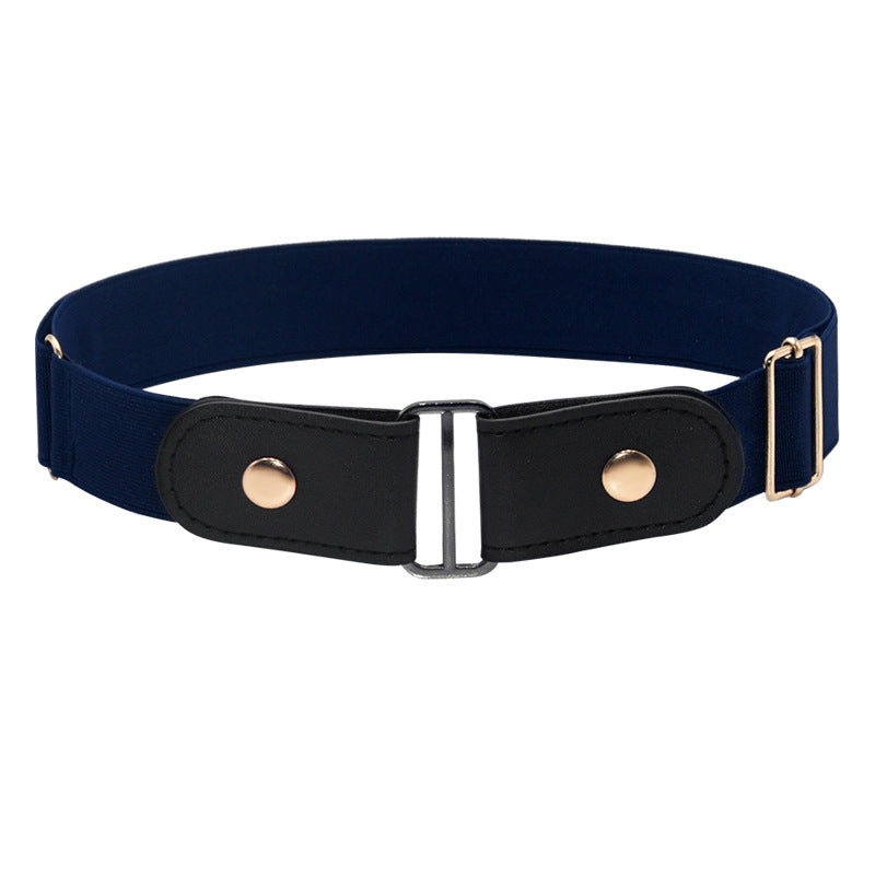 Belt men's and women's elastic belt