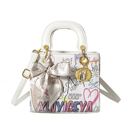 Printed cute graffiti bag wholesale