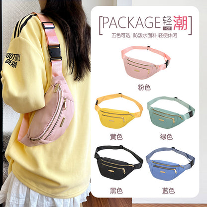 Korean version ins fanny pack female