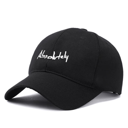 Black Stylish Sun Protection Duckbill Cap