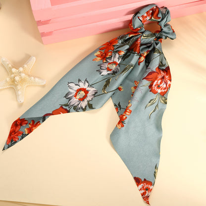 Fashion embossed floral fabric headband