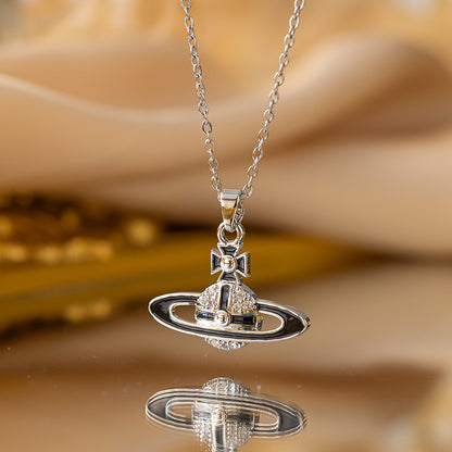 Queen Mother Saturn Necklace Female