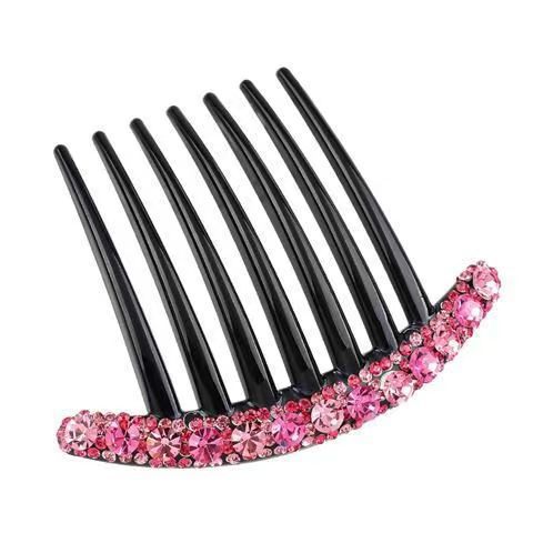 Disc hair plug comb hair accessories