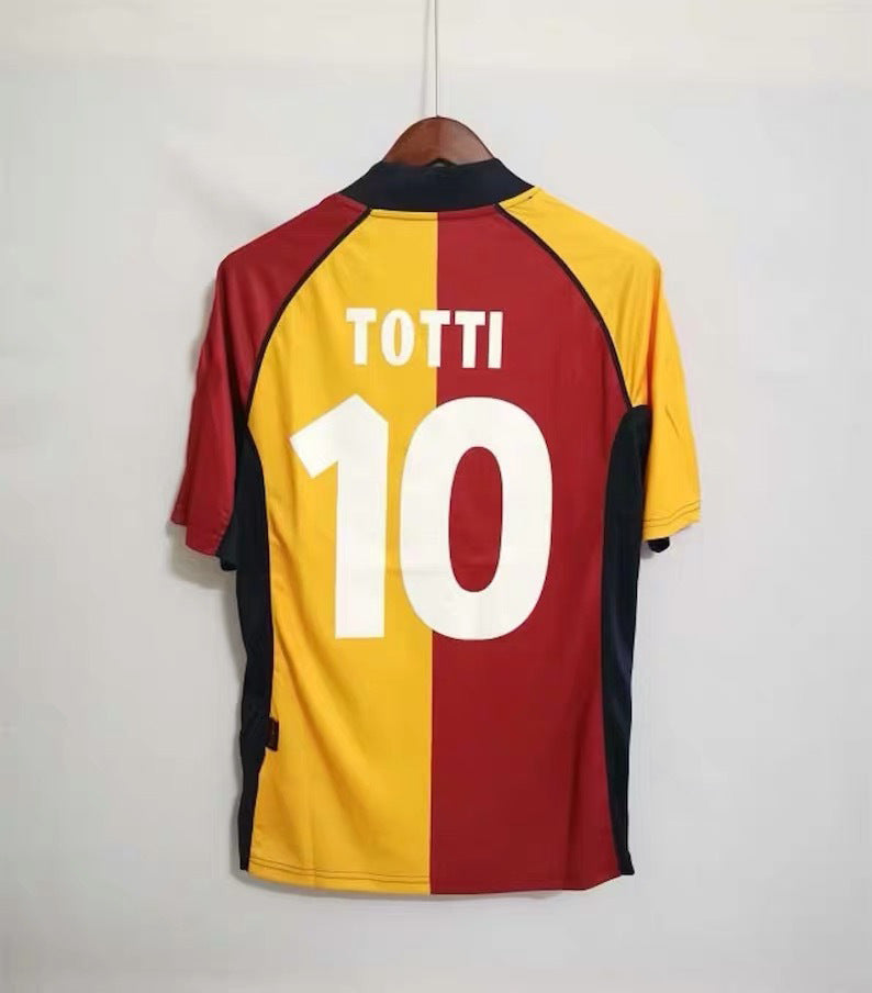 01-02 Roma Totti Batistuta Nakata Home/Away Jersey