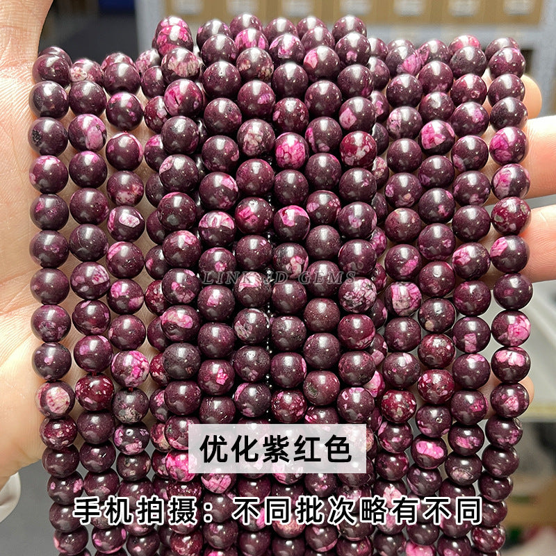 Natural stone optimization Sansheng stone loose beads